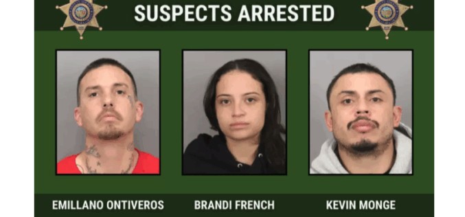 Three Arrested in Connection with Burglary, Identity Theft Investigation in Bay Area