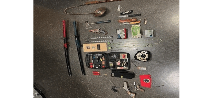 Man Arrested on Litany of Charges After Allegedly Blasting Hole in Apartment Wall with Modified Shotgun