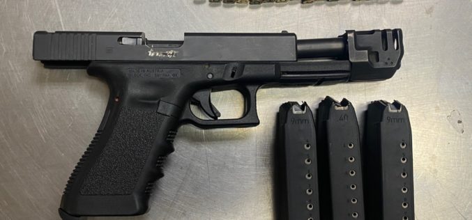 Woodland Police Arrest Probationer with Firearm & Drugs During Nighttime Bicycle Stop