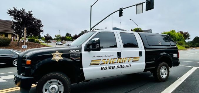 Suspicious Bag Prompts Bomb Squad Response in Prunedale; Found to Be Harmless