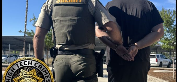 EDSO Undercover Child Predator Investigation Leads to Arrest of School District Employee