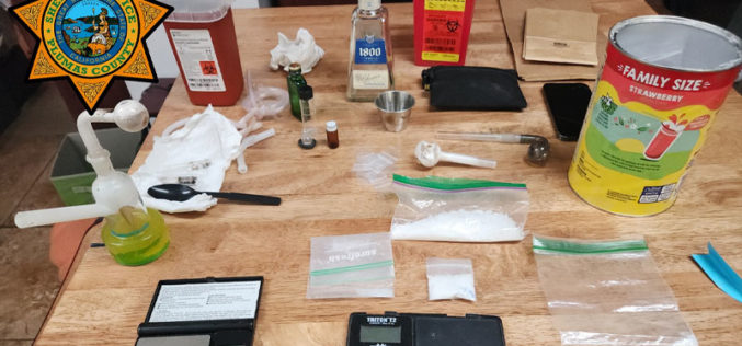 Plumas County Deputies Seize Methamphetamine, Arrest Two During Compliance Check