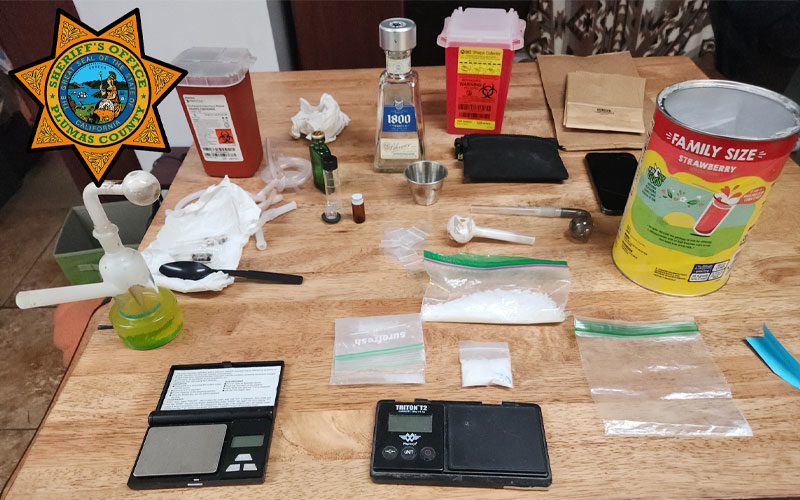 Plumas County Deputies Seize Methamphetamine, Arrest Two During Compliance Check