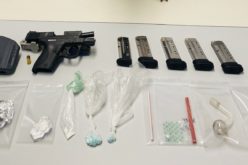 Marina Traffic Stop Leads to Methamphetamine and Firearm Arrests