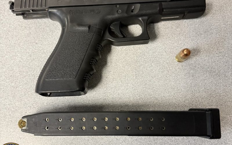 Man Wanted on Felony Warrant Allegedly Caught with Illegally Modified Gun