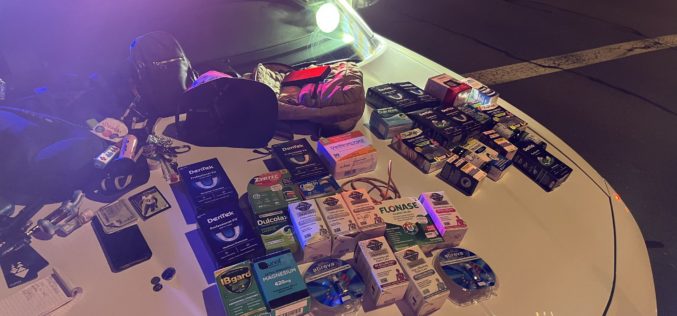 Man Arrested for Allegedly Shoplifting Medications, Probiotics from Multiple Stores