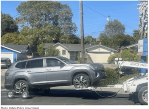 Suspect Vehicle - Courtesy of Vallejo PD 