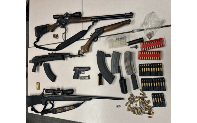 Three Reportedly Arrested on Burglary and Weapon Charges in Kern County