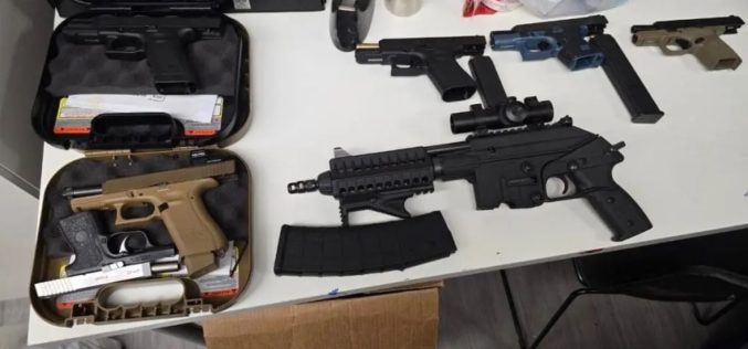 Trio Busted with Arsenal of Illegal Firearms