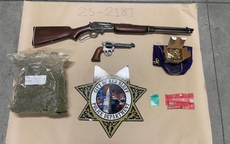 Red Bluff Police Arrest Suspect on Firearms and Narcotics Charges in Industrial Complex Incident