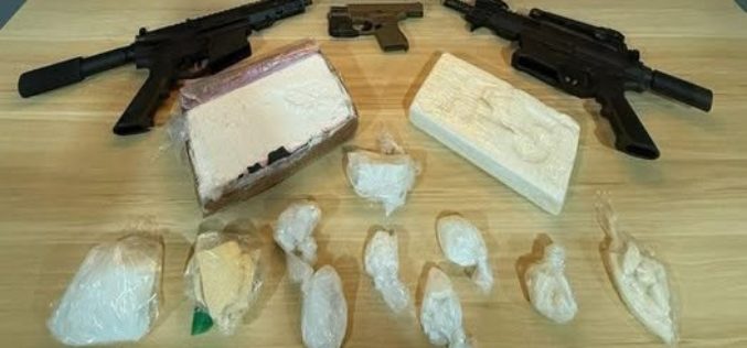 Suspected Drug Trafficker Arrested – 3 Kilograms of Cocaine and Firearms Recovered