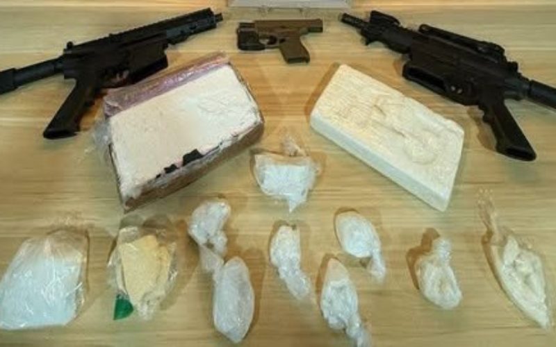 Suspected Drug Trafficker Arrested – 3 Kilograms of Cocaine and Firearms Recovered