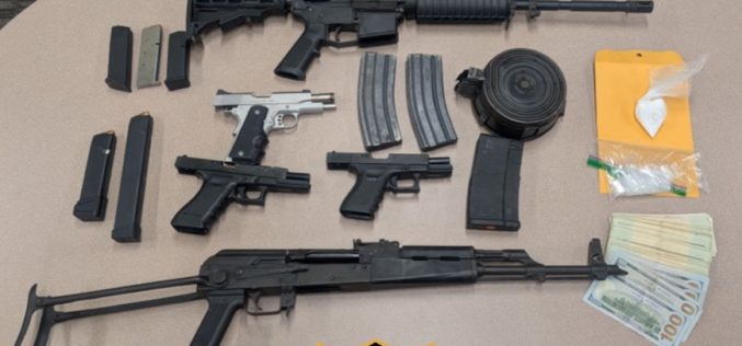 Sacramento Police Seize Firearms and Drugs in North Area Search