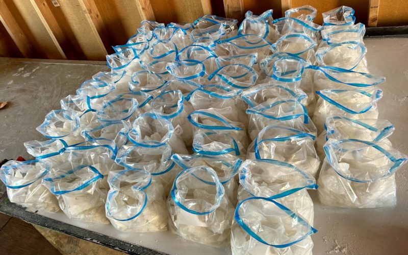 Kern County Authorities Reportedly Seize Hundreds of Pounds of Methamphetamine