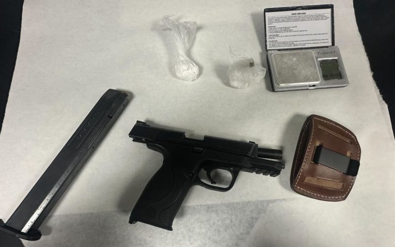 Arrests on Juarez Street: Fentanyl, Firearm, and Drug Paraphernalia Seized