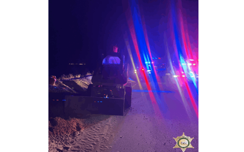 Madera County Man Arrested for Allegedly Trying to Evade Deputies in Stolen Skid Steer