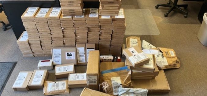 Four Arrested, $200K in Electronic Devices Seized During Suspicious Vehicle Call in Kern County