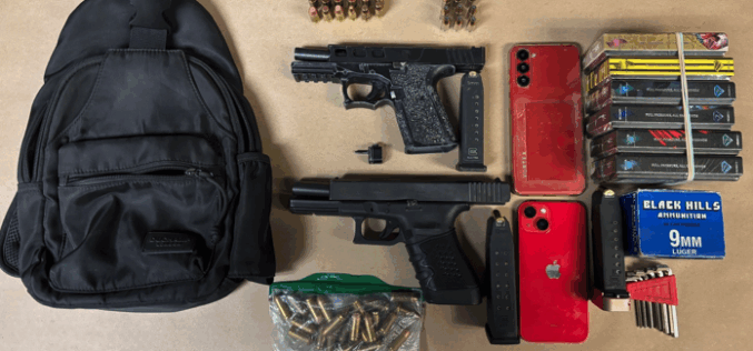 Fresno Police: Man Arrested After Being Caught Driving with Open Alcohol Bottle, Illegal Guns