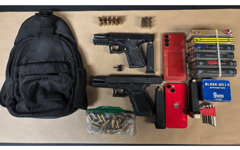 Fresno Police: Man Arrested After Being Caught Driving with Open Alcohol Bottle, Illegal Guns