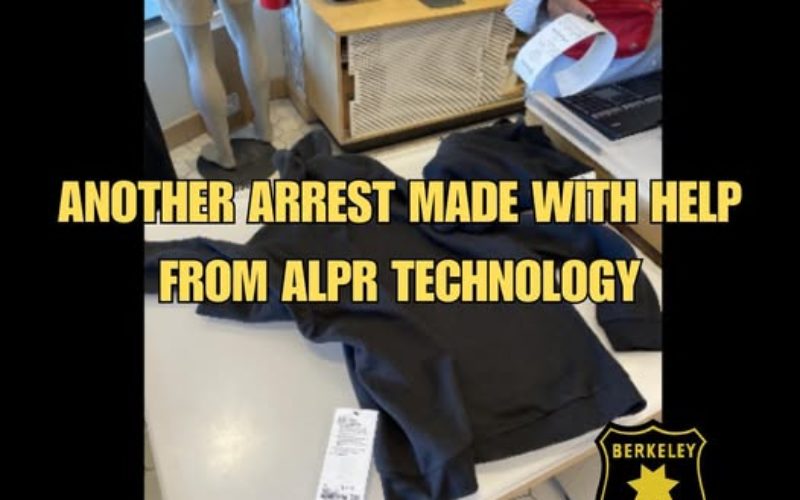 Automated License Plate Reader Leads to 3 Organized Retail Theft Arrests