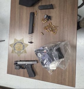 Evidence - Courtesy of El Cajon CHP