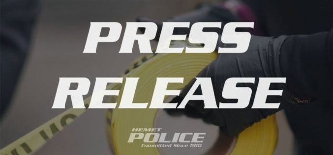 Hemet Police Investigate Fatal Shooting on West Florida Avenue