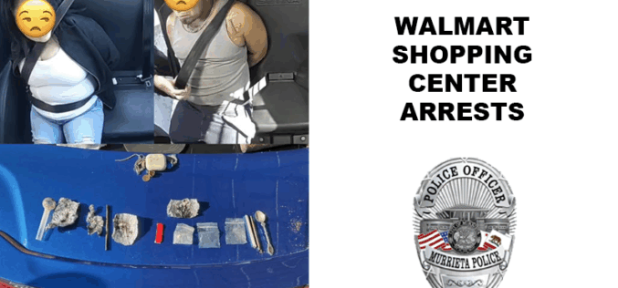 Walmart Shopping Center Incident Leads to Two Arrests on Warrants and Shoplifting Charges