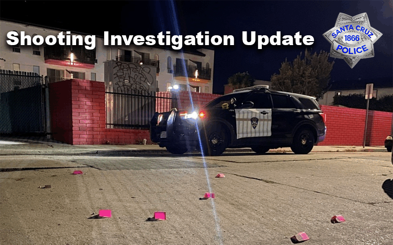 Suspect Arrested in Santa Cruz Shooting Investigation, Victim in Critical Condition