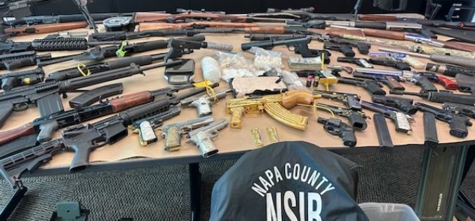Napa Special Investigations Bureau Arrests Man on Major Weapons and Drug Offenses