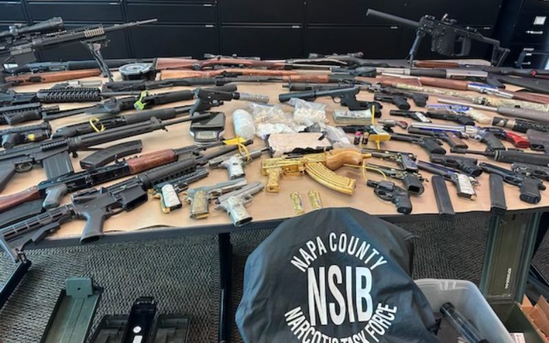 Napa Special Investigations Bureau Arrests Man on Major Weapons and Drug Offenses