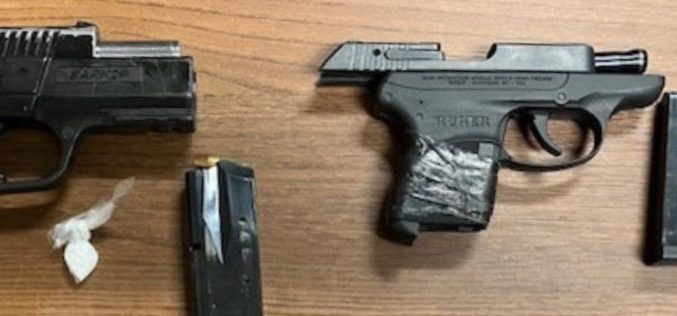 Traffic Stop Leads to Multiple Arrests, Three Loaded Firearms, and Methamphetamine Seizure