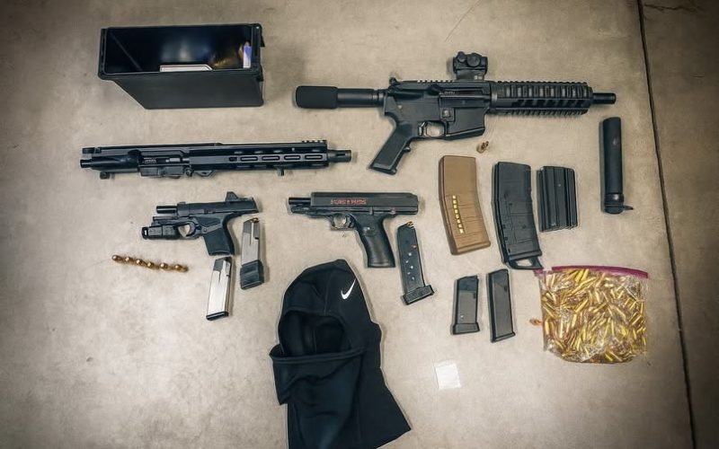 Traffic Stop Leads to Seizure of Three Firearms and Three Arrests in Red Bluff