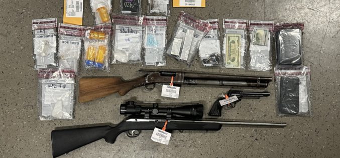 Traffic Stop in Arroyo Grande Leads to Discovery of Firearms, Narcotics, and Explosive Device