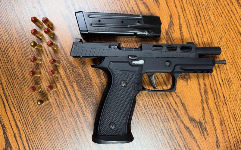 Motorist with No Front Plate Arrested for Alleged Possession of Ghost Gun in Willits