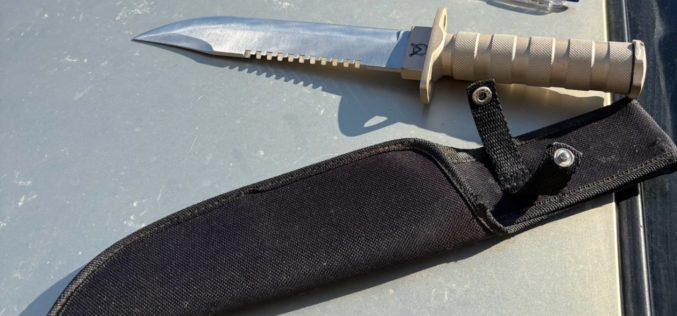 CHP El Centro Arrests Driver for Brandishing Knife in Road Rage Incident