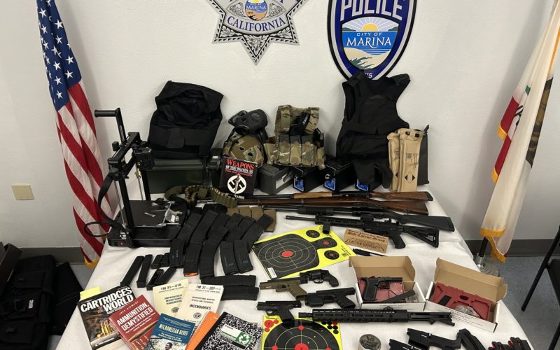 Marina Man Arrested Following Firearms and Explosive Materials Investigation