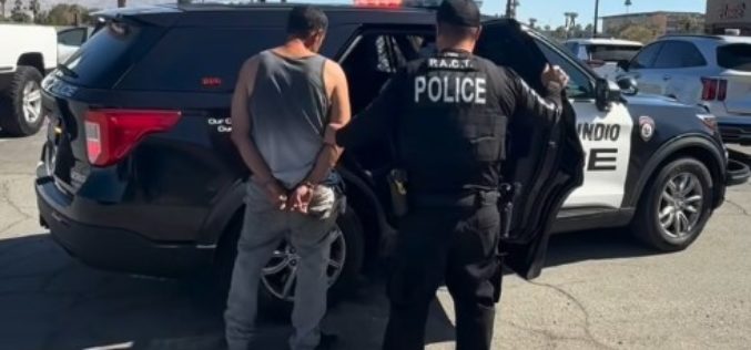 Indio Police Arrest Suspect in Connection with Burglary and Vandalism Incidents