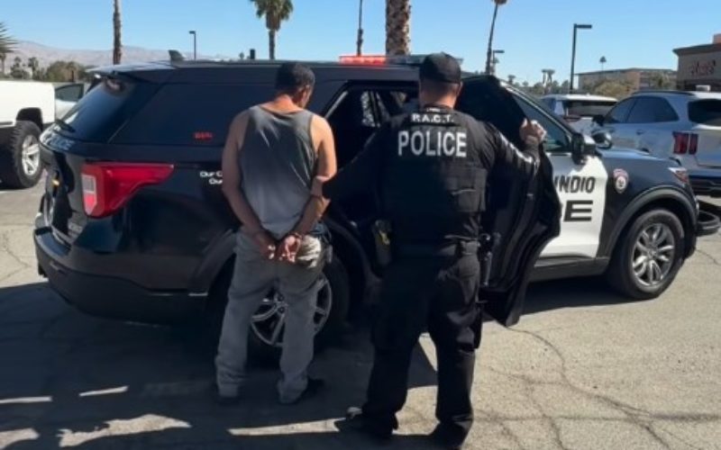 Indio Police Arrest Suspect in Connection with Burglary and Vandalism Incidents