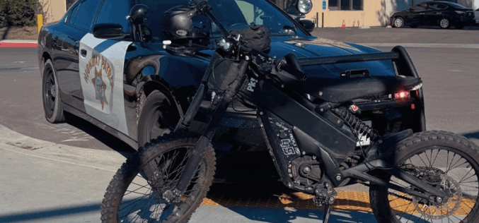 Teenager Arrested on Evading Charge After E-Motorcycle Pursuit and Crash in Santa Cruz