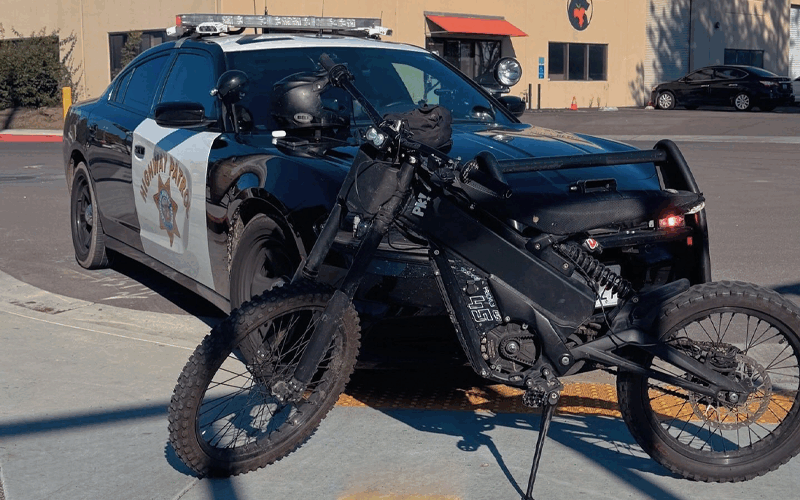 Teenager Arrested on Evading Charge After E-Motorcycle Pursuit and Crash in Santa Cruz