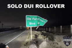 Driver Arrested for DUI Following Solo Vehicle Rollover Collision