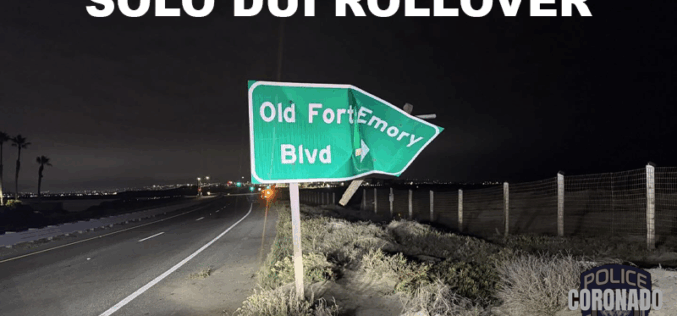 Driver Arrested for DUI Following Solo Vehicle Rollover Collision