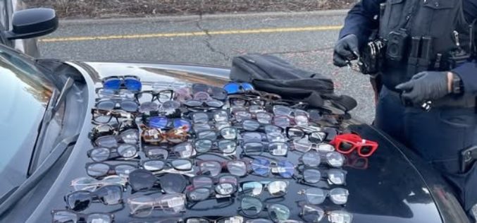 Organized Retail Theft Suspects Arrested – Lens Crafters Merchandise Recovered