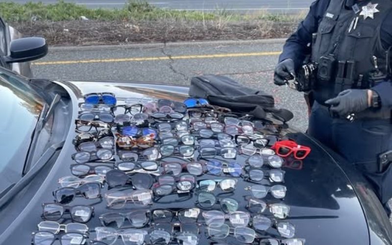 Organized Retail Theft Suspects Arrested – Lens Crafters Merchandise Recovered