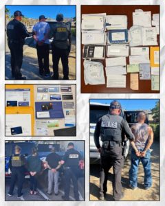 Images from operation - Courtesy of Murrieta PD