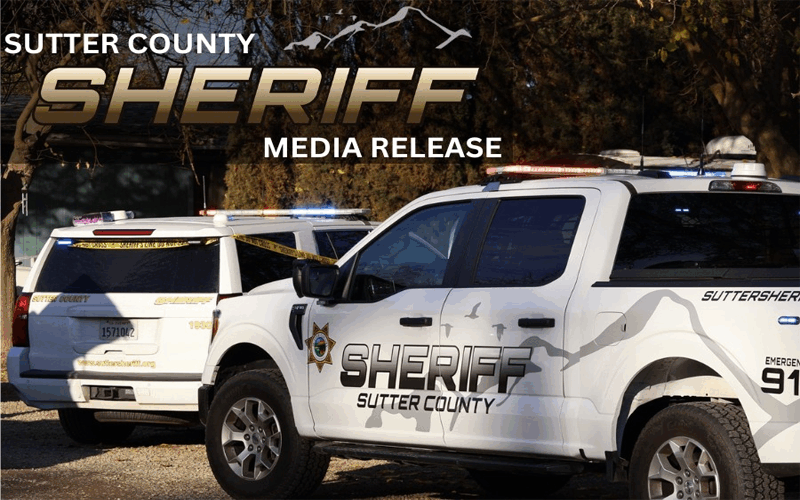 Sutter County Sheriff Investigates Report of Shots Fired in Yuba City
