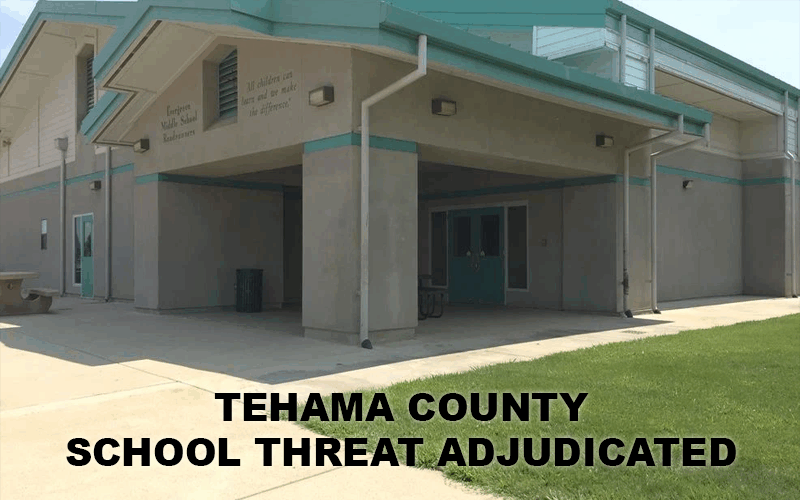 Tehama County School Threat Adjudicated; Sheriff Seeks Legislative Reform for Juvenile Sentencing