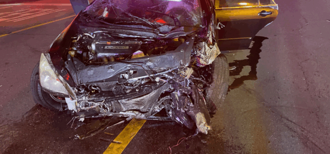 Police Respond to Scene of Single-Vehicle Collision, Reportedly Arrest Juvenile for Alleged DUI