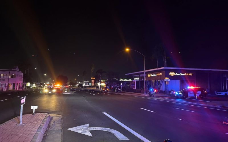 Fatal Pedestrian Collision Closes Portion of Mooney Boulevard in Visalia