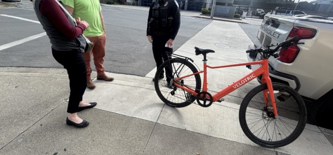 Suspicious Person Report Leads to Arrest for Grand Theft and Recovery of Stolen Bicycle